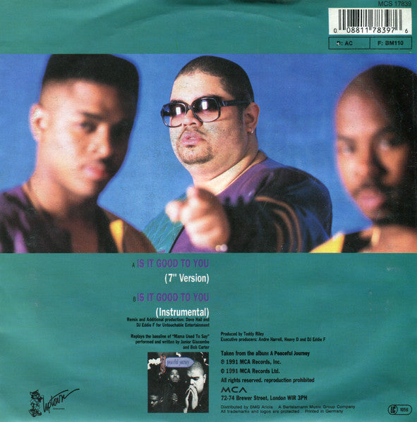 Heavy D. & Boyz - Is It Good To You 35813 Vinyl Singles Goede Staat