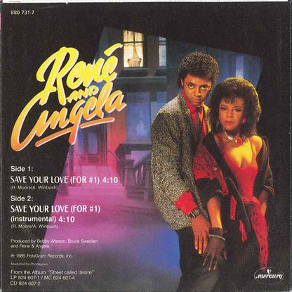 René & Angela - Save Your Love (For #1) 35944 Vinyl Singles Goede Staat