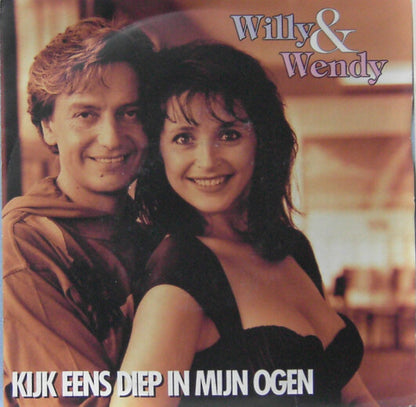 Willy Sommers & Wendy Van Wanten - Kijk Eens Diep In Mijn Ogen 37146 Vinyl Singles Goede Staat