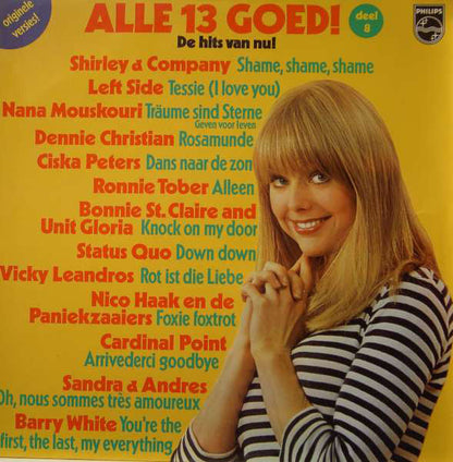 Various - Alle 13 Goed! Deel 8 (LP) Vinyl LP Goede Staat