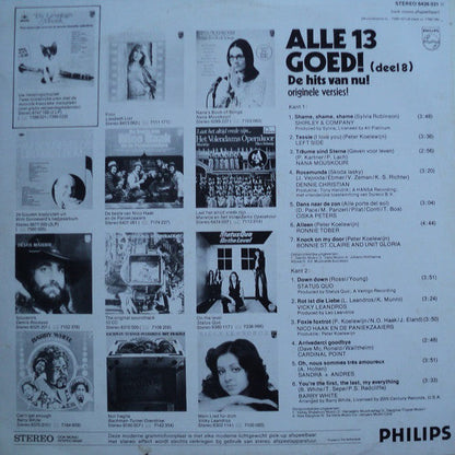 Various - Alle 13 Goed! Deel 8 (LP) Vinyl LP Goede Staat