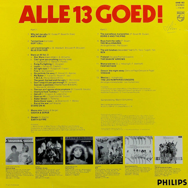 Various - Alle 13 Goed! (LP) 51348 Vinyl LP Goede Staat