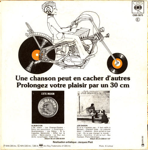 Joe Dassin - Ça Va Pas Changer Le Monde 38506 Vinyl Singles Goede Staat