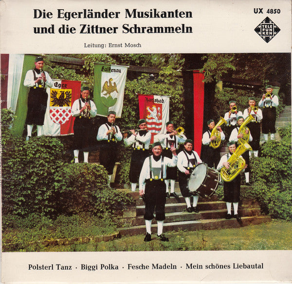 Ernst Mosch - Die Egerländer Musikanten Und Die Zittner Schrammeln Vinyl Singles EP Goede Staat