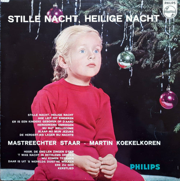 Mastreechter Staar - Stille Nacht, Heilige Nacht (LP) 43902 Vinyl LP Goede Staat