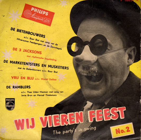 Various - Wij Vieren Feest No. 2 (10") 50533 Vinyl LP 10" Goede Staat