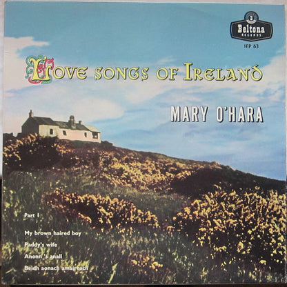 Mary O'Hara - Love Songs Of Ireland No. 1 35202 Vinyl Singles EP Goede Staat