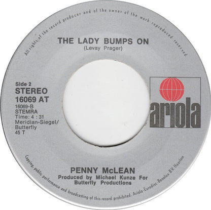 Penny McLean - Lady Bump 38728 Vinyl Singles Goede Staat