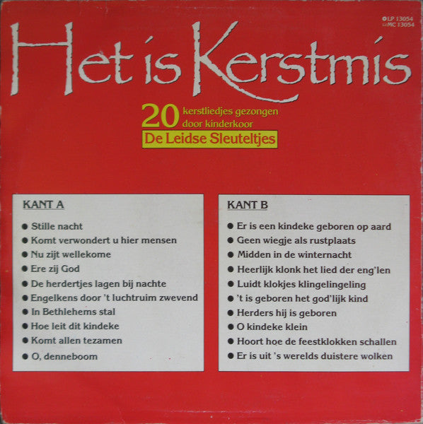 Leidse Sleuteltjes - Het Is Kerstmis (LP) 42835 Vinyl LP Goede Staat