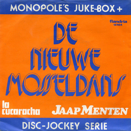 Jaap Menten - De Nieuwe Mosseldans 38399 Vinyl Singles Goede Staat