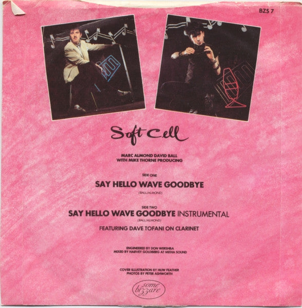 Soft Cell - Say Hello, Wave Goodbye (B) 36970 Vinyl Singles B-Keus (B)