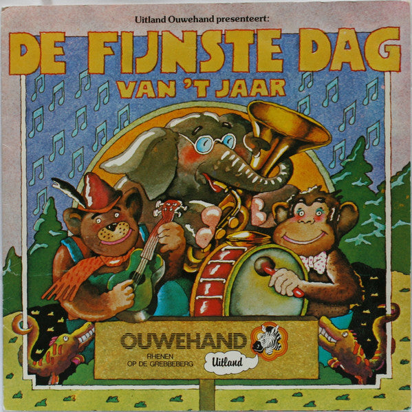 Ouwehand-band - De Fijnste Dag Van 'T Jaar (Flexi-disc) 34784 34819 Flexidisc Goede Staat