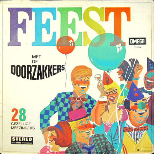 Doorzakkers - Feest Met Doorzakkers (LP) 50858 Vinyl LP Goede Staat