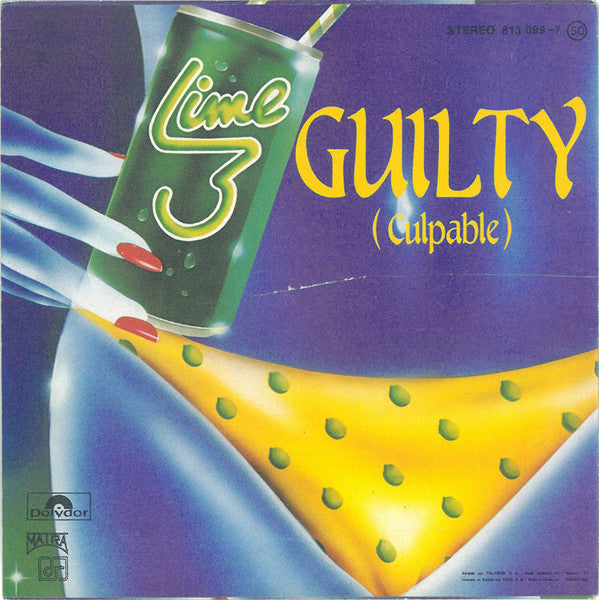 Lime - Guilty = Culpable 34527 Vinyl Singles Goede Staat