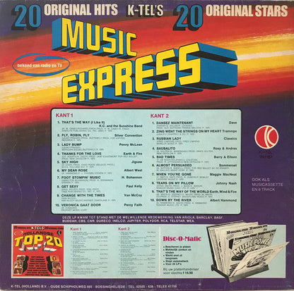 Various - Music Express (LP) 48043 Vinyl LP Goede Staat