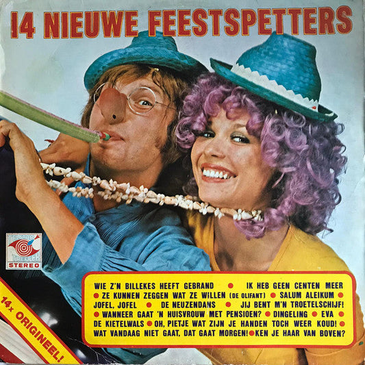 Various - 14 Nieuwe Feestspetters (LP) 42376 Vinyl LP Goede Staat