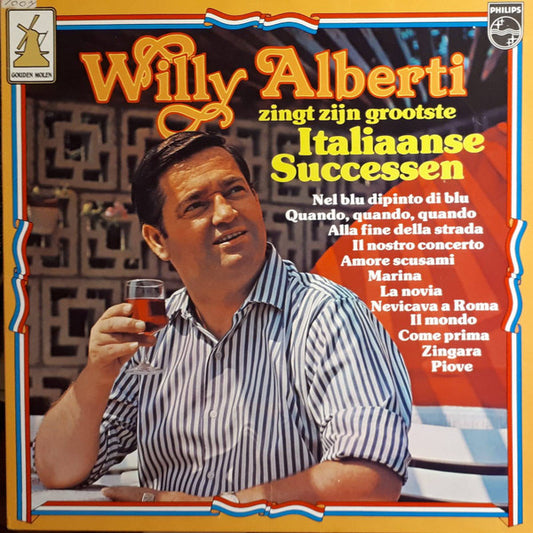 Willy Alberti - Zingt Zijn Grootste Italiaanse Successen (LP) 50132 Vinyl LP Goede Staat