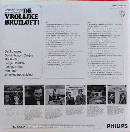 Various - Johnny Hoes Presenteert: De Vrolijke Bruiloft! (LP) 49839 Vinyl LP Goede Staat