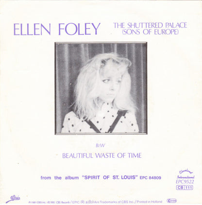 Ellen Foley - The Shuttered Palace (Sons Of Europe) 38495 Vinyl Singles Goede Staat