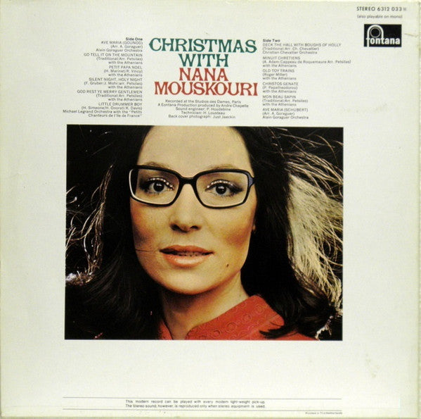 Nana Mouskouri - Christmas With (LP) 49357 Vinyl LP Goede Staat