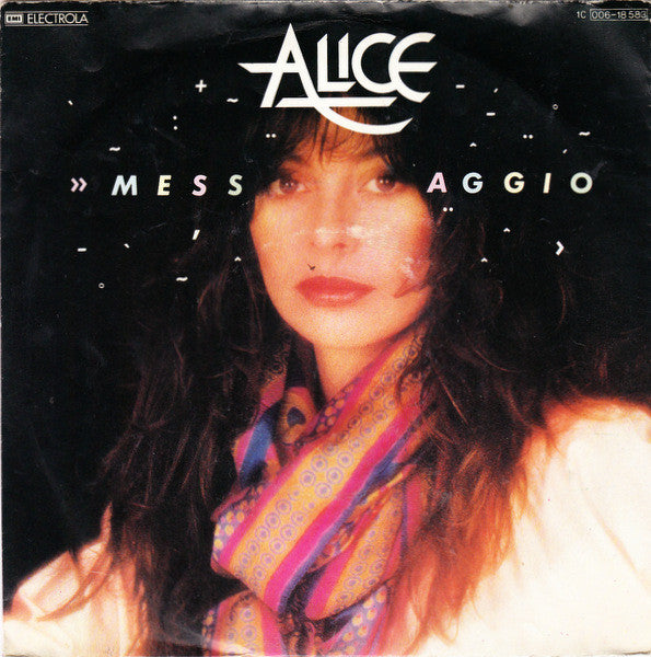 Alice - Messaggio 39328 Vinyl Singles Goede Staat