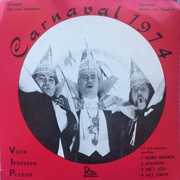 Various - Carnaval 1974 Voor Iedereen Plezier 36733 Vinyl Singles Goede Staat ++