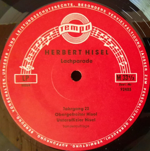 Herbert Hisel - Lachparade Vinyl Singles Goede Staat