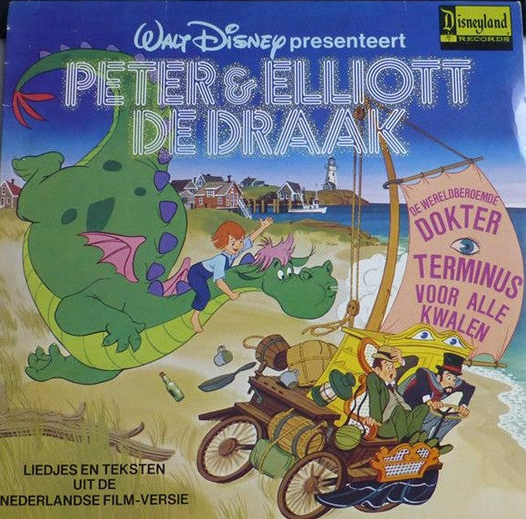 Walt Disney - Walt Disney Presenteert Peter & Elliot De Draak (LP) 50762 Vinyl LP Goede Staat