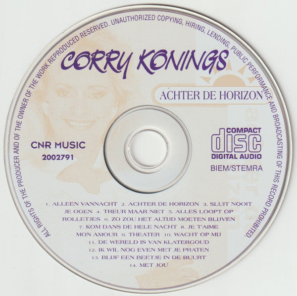 Corry Konings - Achter De Horizon (CD) Compact Disc Goede Staat