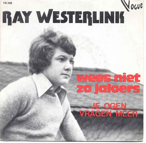 Ray Westerlink - Wees Niet Zo Jaloers (B) 36671 Vinyl Singles B-Keus (B)