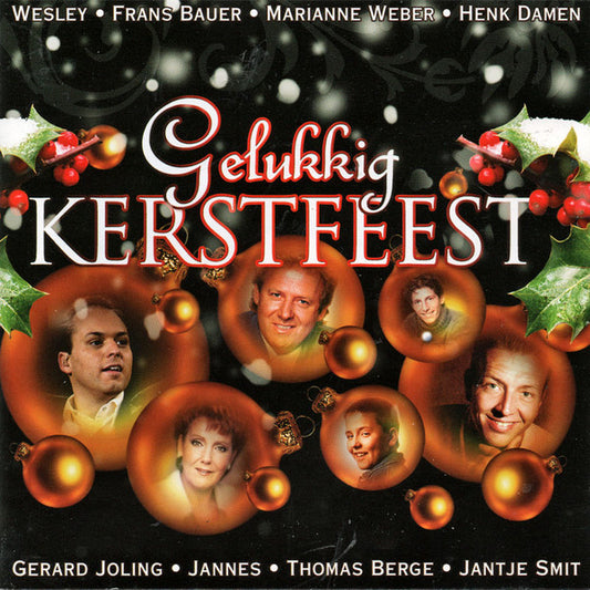 Various - Gelukkig Kerstfeest (CD) Compact Disc Goede Staat