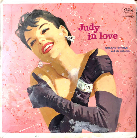 Judy Garland - Judy In Love (EP) 33088 Vinyl Singles EP Goede Staat