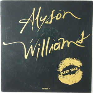 Alyson Williams - Sleep Talk Vinyl Singles Goede Staat