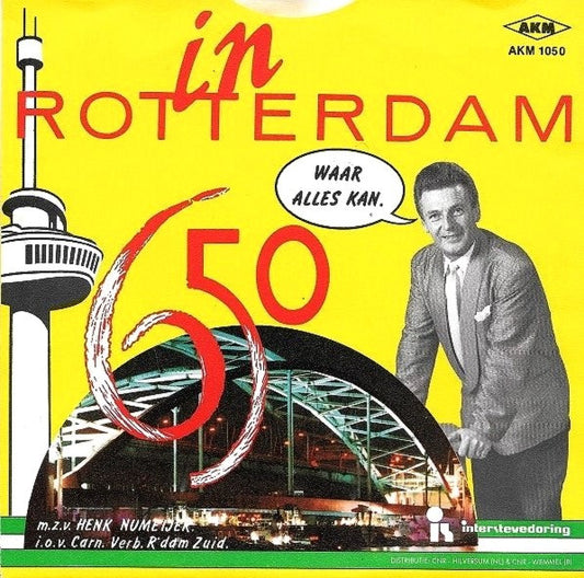 Henk Numeijer m.m.v. Het Geinmondkoor - In Rotterdam 35152 Vinyl Singles Goede Staat