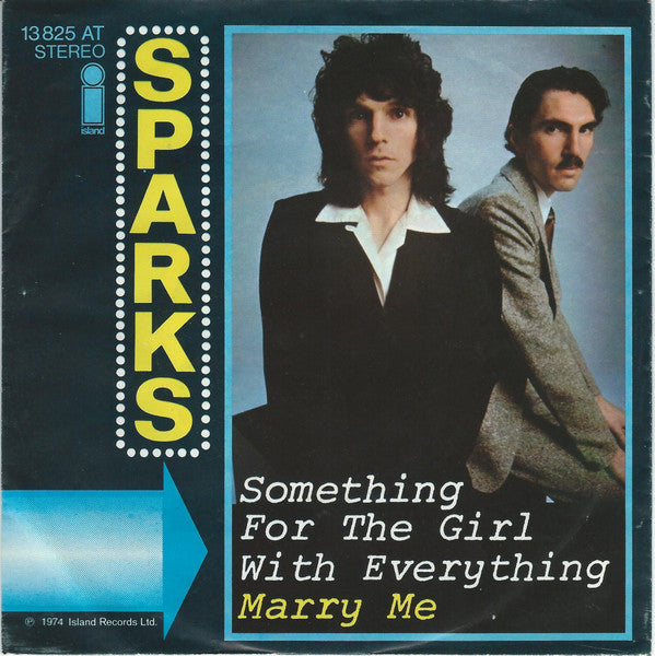 Sparks - Something For The Girl With Everything 38512 Vinyl Singles Goede Staat