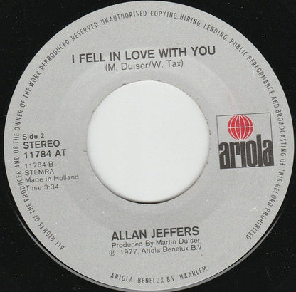 Allan Jeffers - Stop Still 16215 Vinyl Singles Goede Staat