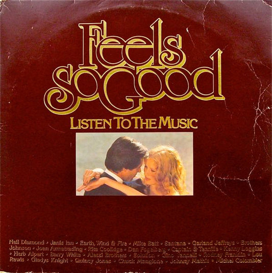 Various - Feels So Good - Listen To The Music (LP) 50923 Vinyl LP Dubbel Goede Staat