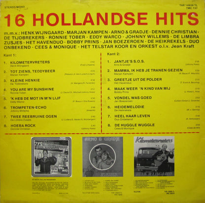 Various - 16 Hollandse Hits (LP) 50407 Vinyl LP Goede Staat