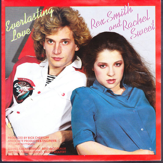 Rex Smith And Rachel Sweet - Everlasting Love 38436 Vinyl Singles Goede Staat