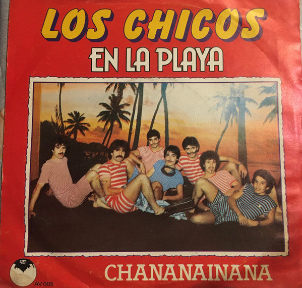 Los Chicos - En La Playa 38423 Vinyl Singles Goede Staat