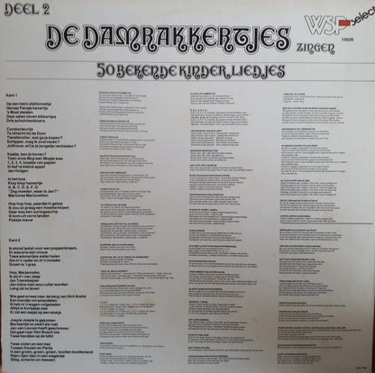 Damrakkertjes - De Damrakkertjes Zingen 50 Bekende Kinderliedjes - Deel 2 (LP) 50105 Vinyl LP Goede Staat