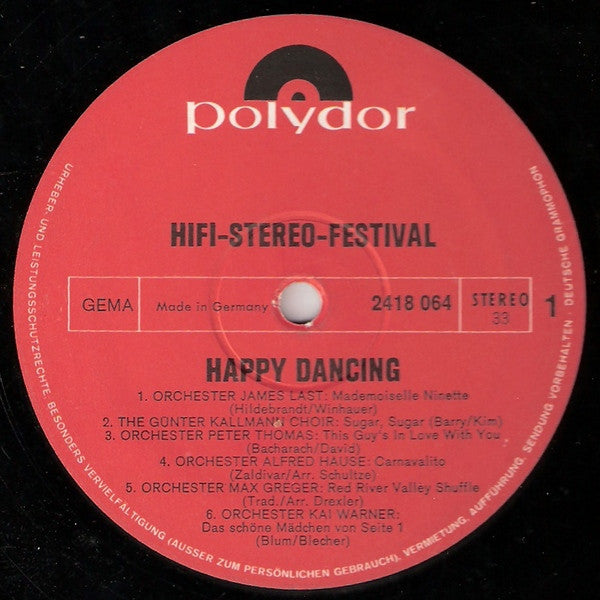 Various - Hifi-Stereo Festival - Happy Dancing (LP) 41399 Vinyl LP Goede Staat