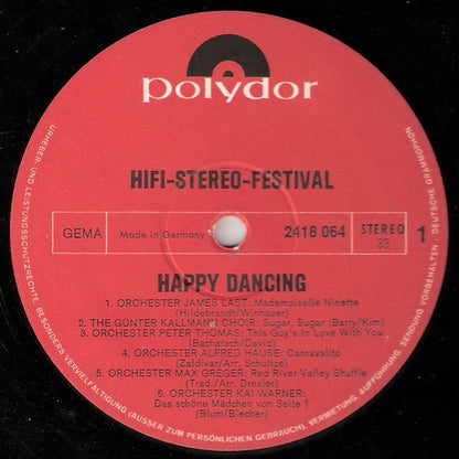 Various - Hifi-Stereo Festival - Happy Dancing (LP) 41399 Vinyl LP Goede Staat