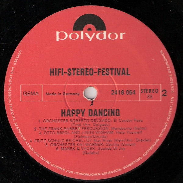 Various - Hifi-Stereo Festival - Happy Dancing (LP) 41399 Vinyl LP Goede Staat