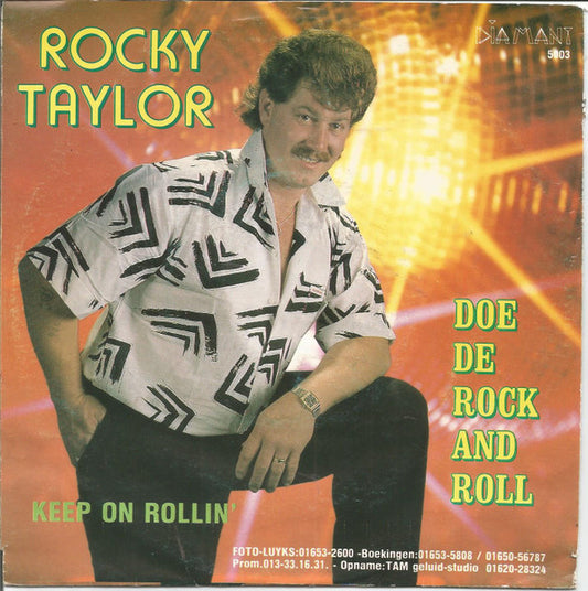 Rocky Taylor - Doe De Rock And Roll 33159 Vinyl Singles Goede Staat