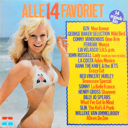 Various - Alle 14 Favoriet (LP) 51368 Vinyl LP Goede Staat