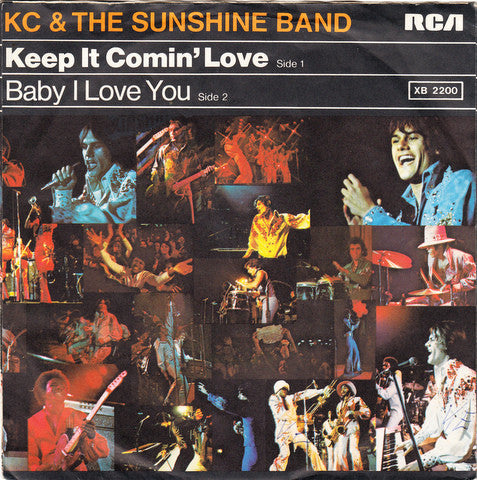 KC & The Sunshine Band - Keep It Comin' Love 38530 Vinyl Singles Goede Staat