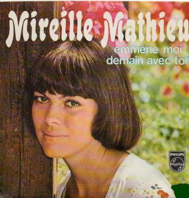 Mireille Mathieu - Emmène-moi Demain Avec Toi 37748 Vinyl Singles Goede Staat