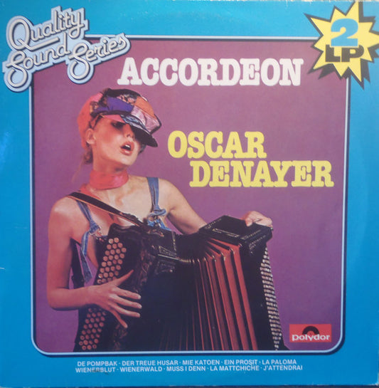 Oscar Denayer - Accordeon (LP) 50236 Vinyl LP Dubbel Goede Staat