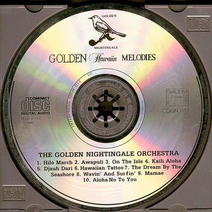 Golden Nightingale Orchestra - Golden Hawaiin Melodies (CD) Compact Disc Goede Staat